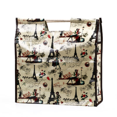 পরিবেশগত পলিপ্রোপিলিন woven shopper bag/eco friendly gravure printing pp woven bag প্যাকেজ শপিং ব্যাগ