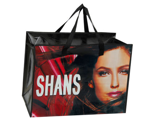 পরিবেশগত পলিপ্রোপিলিন woven shopper bag/eco friendly gravure printing pp woven bag প্যাকেজ শপিং ব্যাগ