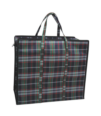 Custom PP Woven Shopping Bag with Sewing Sealing 10kg Capacity