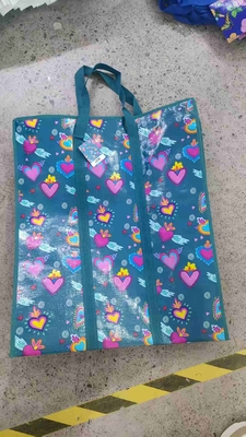 পরিবেশ-বান্ধব ক্রেতাদের জন্য কাস্টমাইজযোগ্য এবং জলরোধী ভাঁজযোগ্য পুনরায় ব্যবহারযোগ্য শপিং ব্যাগ